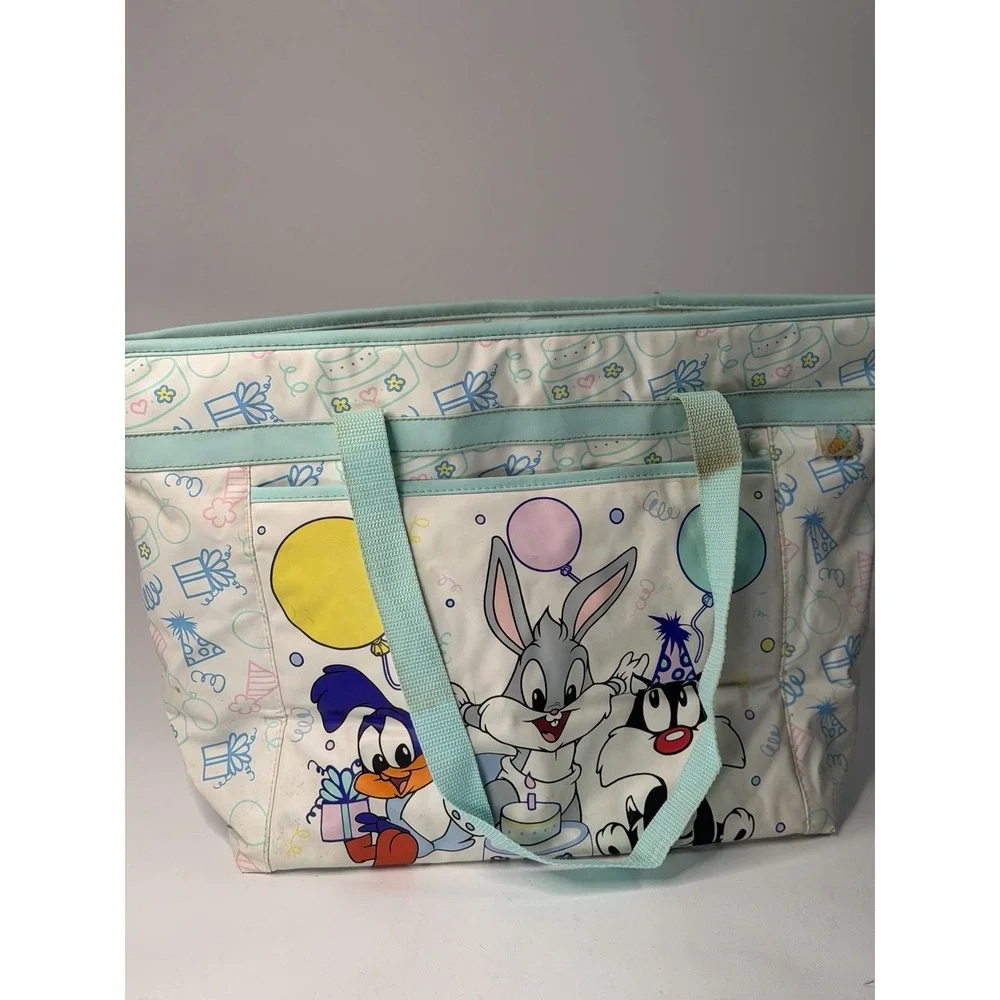 Vintage Baby Boom 1997 Baby Looney Tunes Diaper Bag